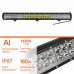 Фара (балка) светодиодная двухрядная 60LED, комбинированный свет, 180Вт, 710х78х65мм, 12/24В