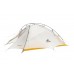 Палатка Naturehike Cloud Up-Wing Si 2-местная, алюминиевый каркас, серо-желтая