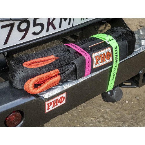 Ремень крепёжный TitanStraps Industrial черный L = 51 см (Dmax = 14,15 см, Dmin = 5,5 см)