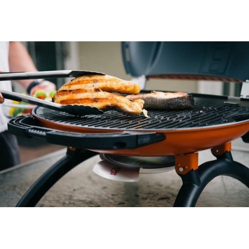 Гриль газовый O-GRILL 900МT bicolor черный-кремовый (в комплекте адаптер тип А)