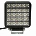 Фара светодиодная квадратная 30LED, рассеянный свет, 30Вт, 108х108х37мм, 12/24В PLUS