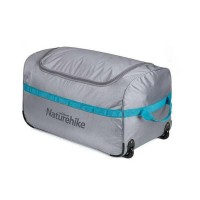 Сумка дорожная Naturehike А027, с колесами,110 л., серая