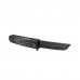 Нож GANZO, G626-BS Черный Самурай, длина клинка 96 мм
