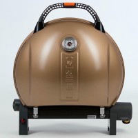 Гриль газовый O-GRILL 900МT bicolor черный-золотистый (в комплекте адаптер тип А)