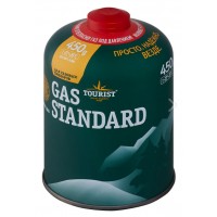 Баллон газовый резьбовой TOURIST STANDARD для портативных приборов 450 г