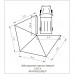 Маркиза автомобильная РИФ веерная 2.5х3,0 м (левая)