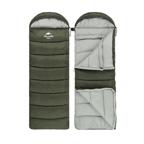 Мешок спальный Naturehike U150, 220х75 см, (ТК: +11C), (левый), голубой