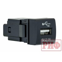 Розетка USB 2,1A для Toyota 22x22