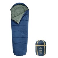 Мешок спальный Naturehike Mummy MJ300, 205х75 см, (правый) (ТК: +4C), синий