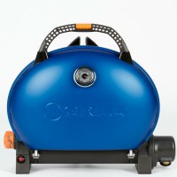 Гриль газовый O-GRILL 500MT синий, с термометром (в комплекте адаптер тип А)