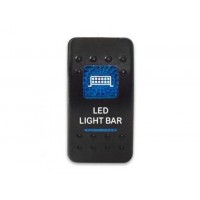 Клавиша Led Light Bar 12-24В с синей подсветкой