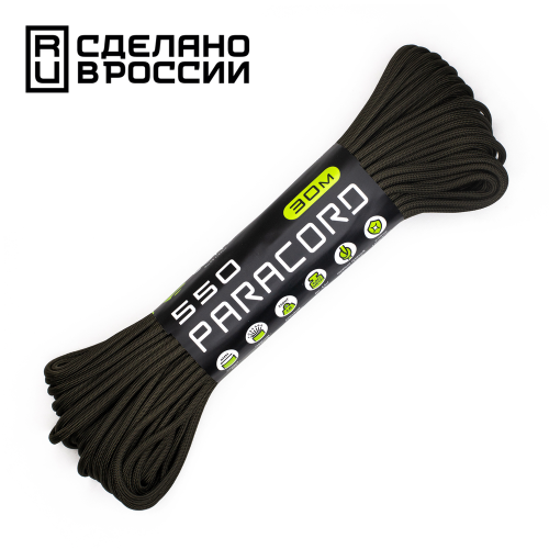 Паракорд 550 CORD nylon 30м (hunter)