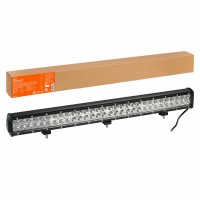 Фара (балка) светодиодная двухрядная 60LED, комбинированный свет, 180Вт, 710х78х65мм, 12/24В