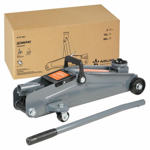 Домкрат подкатной 2т 135-380мм