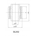 Втулка амортизатора РИФ SA242 (с маркировкой 1)