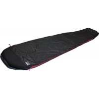 Вкладыш High Peak Nanuk Inlett Mumie в спальный мешок, флисовый, черный, 220х80 см