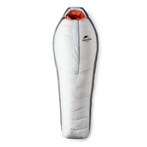 Мешок спальный Naturehike Arctic-17, 200х75 см, (правый) (ТК: -17C), серебристый