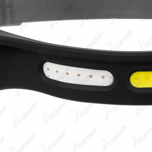 Фонарь налобный сенсорный LED-200 LM, COB-200LM, IPX4, USB