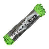 Паракорд 550 CORD nylon 10м световозвращающий (neon green)