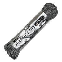 Паракорд 550 CORD nylon 10м SuperReflective (black snake)