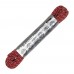 Паракорд 275 (мини) CORD nylon 10м световозвращающий (red)