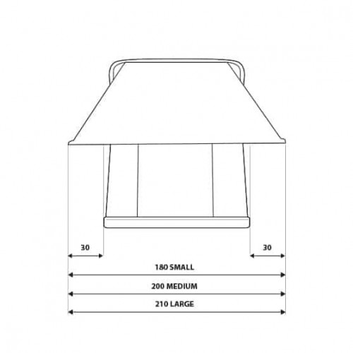 Палатка на крышу автомобиля AUTOHOME COLUMBUS VARIANT SMALL GRAY X-LONG, тент серый, лестница 215 мм