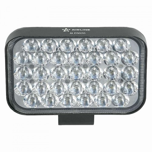 Фара светодиодная прямоугольная 33LED, направленный свет, 33Вт, 135х95х38мм, 12/24В