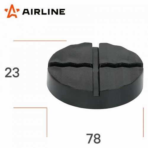 Накладка на домкрат подкатной D78мм, H23мм