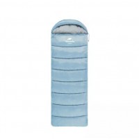 Мешок спальный Naturehike U250, (190х30)х75 см, (правый) (ТК: +6C), голубой