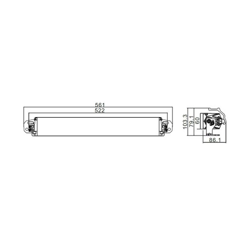 Фара дальнего света РИФ 150W LED