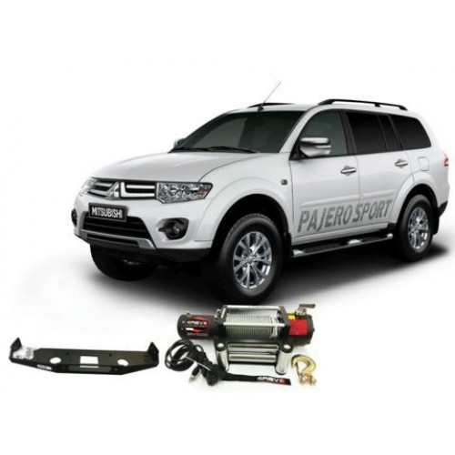 Mitsubishi Pajero Sport 2 (2008-2016) Комплект с лебедкой 4Revo SRX10000