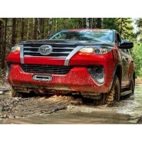 Площадка РИФ под лебёдку в штатный бампер Toyota Fortuner 2015+