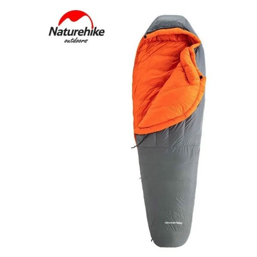 Мешок спальный Naturehike 2019 ULG, 210х80 см, (правый) (ТК: -15C), серый