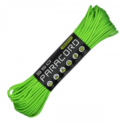 Паракорд 550 CORD nylon 30м (neon green)