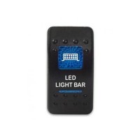 Клавиша Led Light Bar 12-24В с синей подсветкой