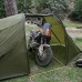 Палатка Naturehike Could Tourer 2-местная+ мотоцикл, алюминиевый каркас, серый