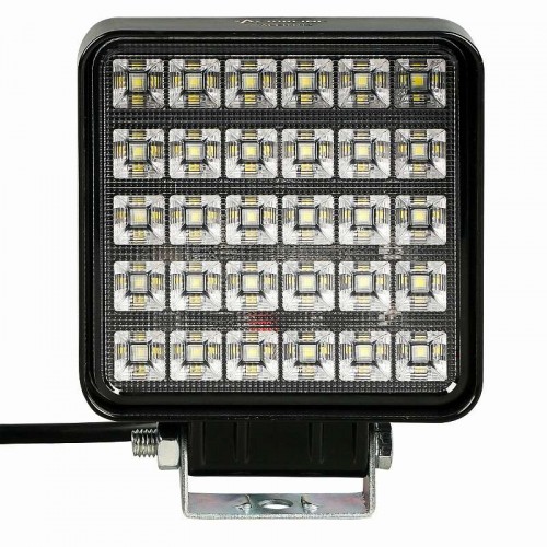 Фара светодиодная квадратная 30LED, рассеянный свет, 36Вт, 108х108х47мм, 12/24В PRO