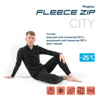 Термобелье СЛЕДОПЫТ Fleece Zip, комплект, до -25С, р.56