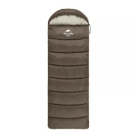 Мешок спальный Naturehike U250S, (190х30)х75 см, (правый) (ТК: 0C), коричневый