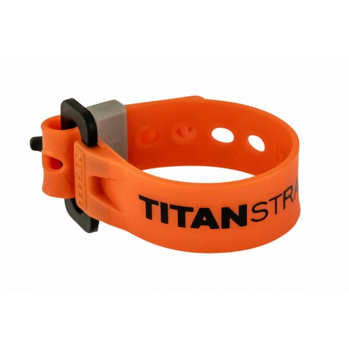 Ремень крепёжный TitanStraps MINI красный L = 15 см, (Dmax - 3,81 см, Dmin - 1,9 см), (4 шт)