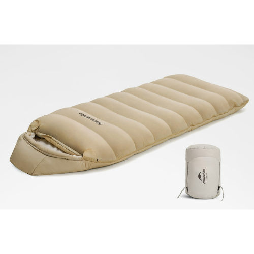 Мешок спальный Naturehike XS1000, 220х85 см, (правый) (ТК: -10C), зелёный