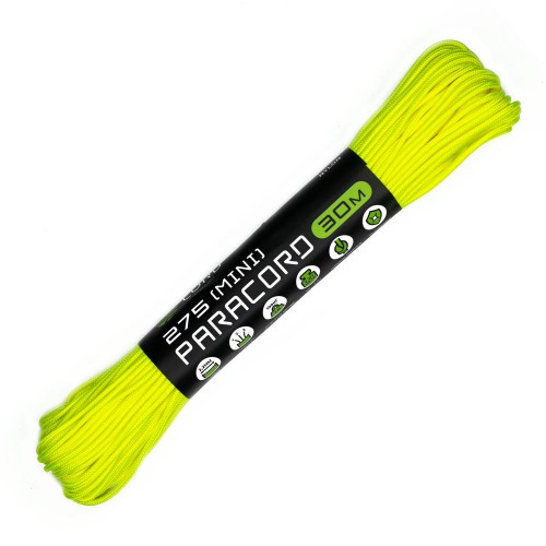 Паракорд 275 (мини) CORD nylon 30м (neon yellow)