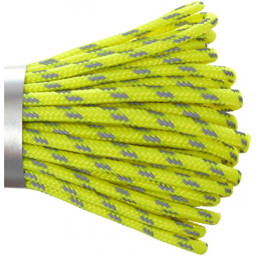 Паракорд 550 CORD nylon 10м световозвращающий (neon yellow)