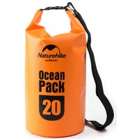 Гермомешок Naturehike Ocean Pack 20 л. (оранжевый)