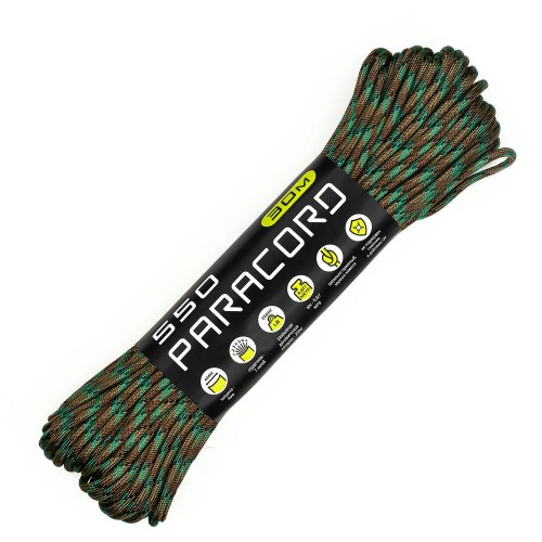 Паракорд 550 CORD nylon 30м (survival camo)