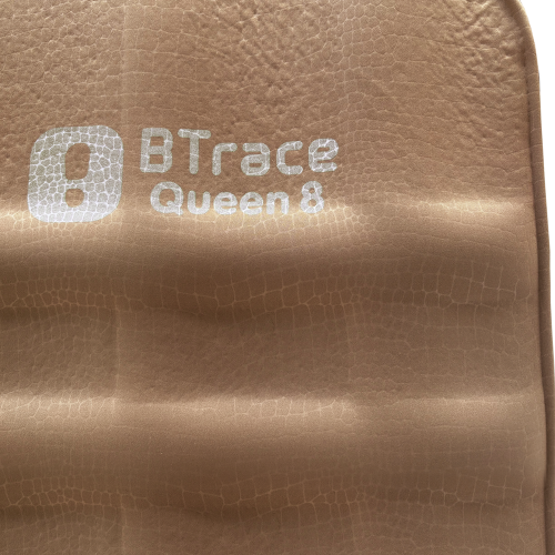 Коврик надувной утеплённый BTrace Queen 8, 198х68х7,5 см (Коричневый)