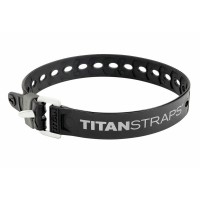 Ремень крепёжный TitanStraps Super Straps черный L = 64 см (Dmax = 18,4 см, Dmin = 4,5 см)