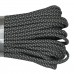 Паракорд 550 CORD nylon 30м SuperReflective (black snake)