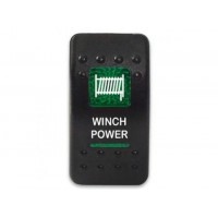 Клавиша Winch Power 12-24В с зеленой подсветкой