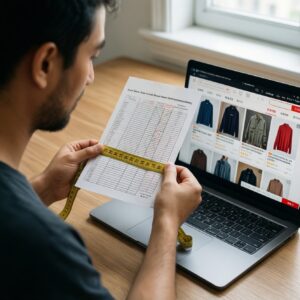 Как выбирать одежду онлайн: размерные сетки, посадка, ткани и реальные фото